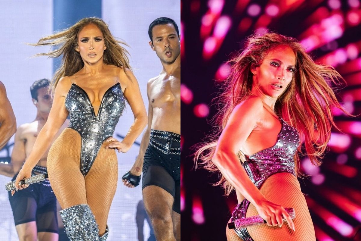 Jennifer Lopez, Amsterdam'daki konserinden anlar paylaştı
