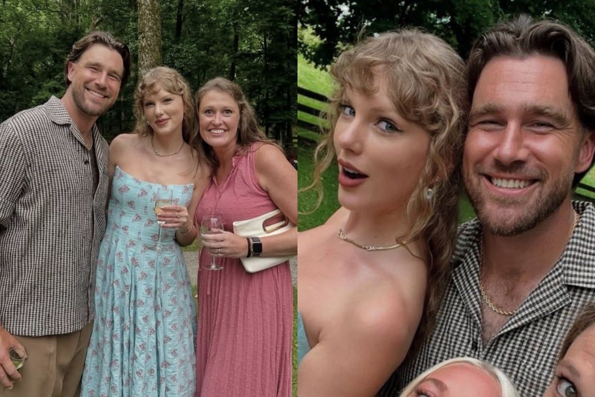Taylor Swift, Travis Kelce'nin kuzeninin düğününe katıldı