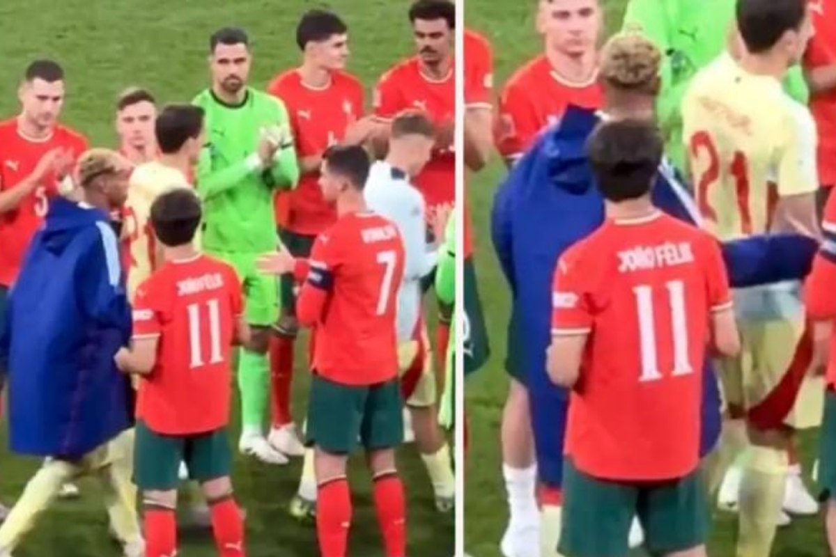 Lamine Yamal'ın Ronaldo'ya yaptığı hareket gündem oldu