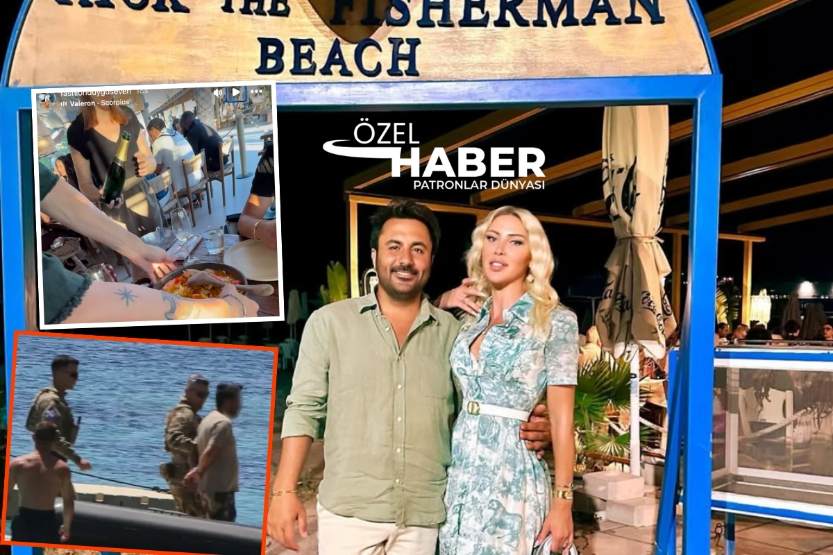 Mikonos'u karıştıran iş insanı Gökhan Seven, darp ettiği eşi Duygu Seven'i barış yemeğine çıkardı