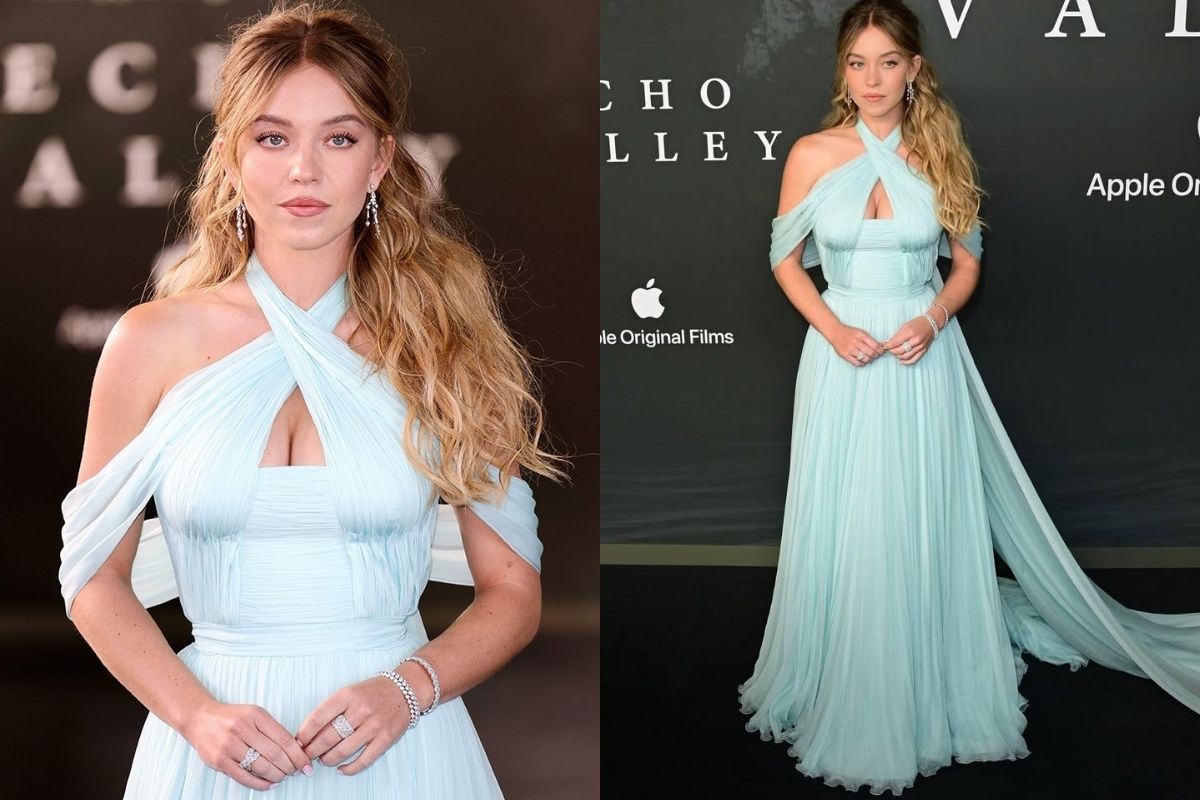 Sydney Sweeney, Londra'daki 'Echo Valley' filminin galasında peri masalından çıkmış gibiydi