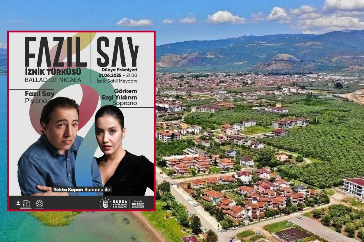Fazıl Say’ın bestelediği ‘İznik Türküsü’ 21 Haziran Dünya Müzik Günü’nde İznik Gölü kıyısında ilk kez seslendirilecek