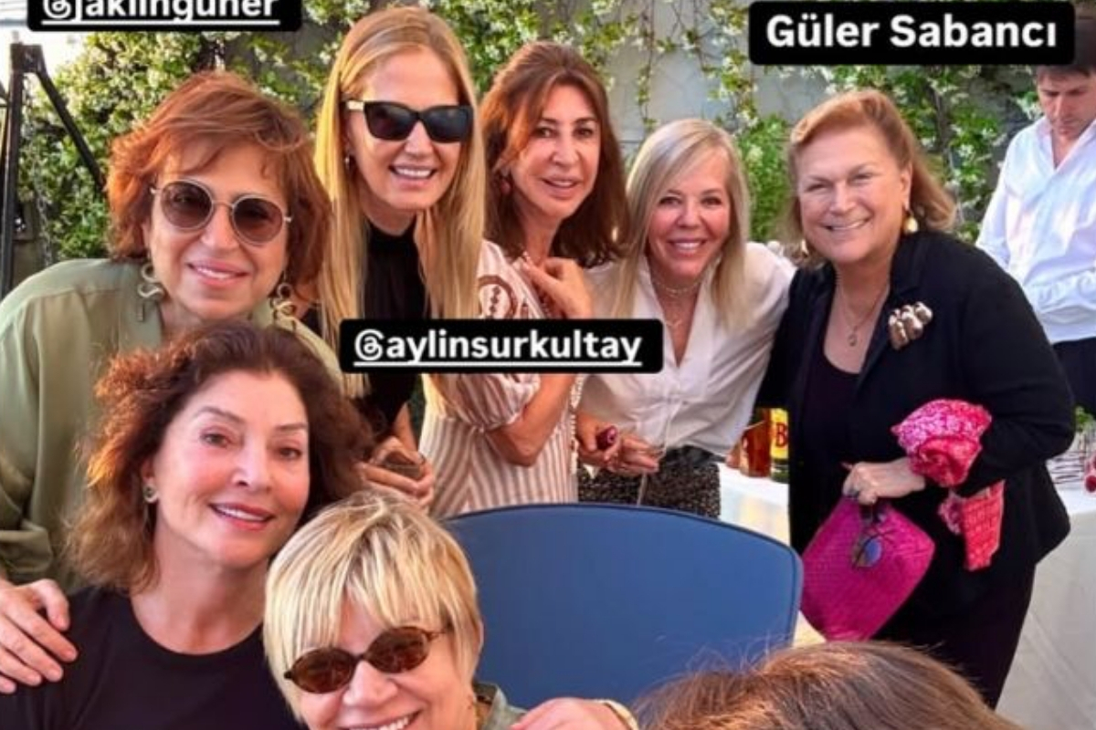 Güler Sabancı yakın arkadaşı Ayşe Ege’nin doğum gününde