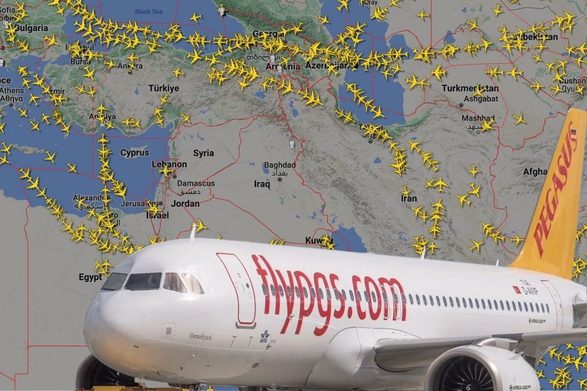 İsrail'in saldırısı sonrası hava sahaları kapandı, Pegasus'un uçakları İran ve Irak’ta kaldı