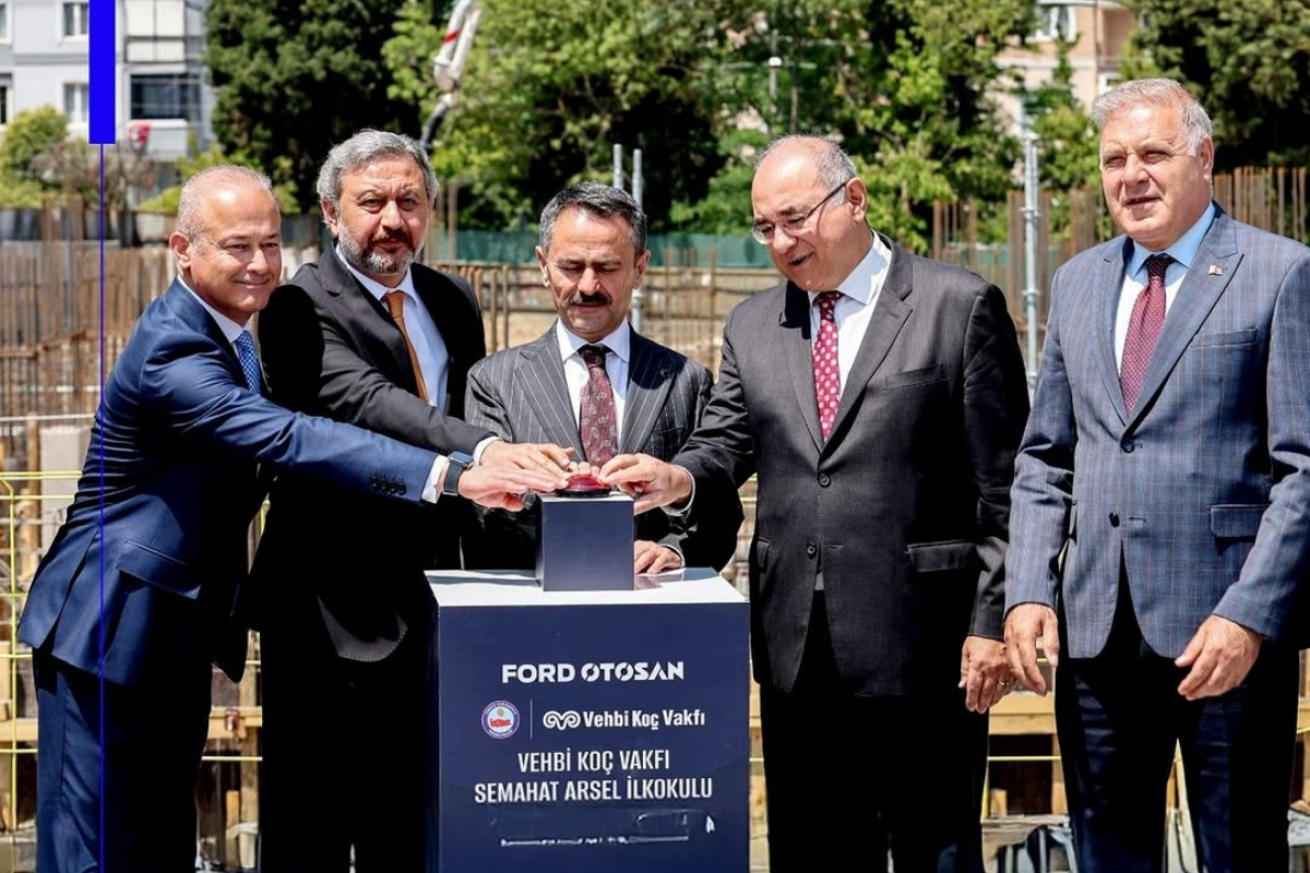 Ford Otosan ve Vehbi Koç Vakfı, Kocaeli'de Semahat Arsel İlkokulu'nun temelini attı