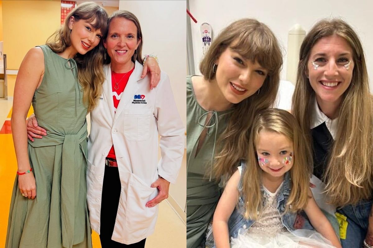Taylor Swift, Florida'da çocuk hastanesini ziyaret etti
