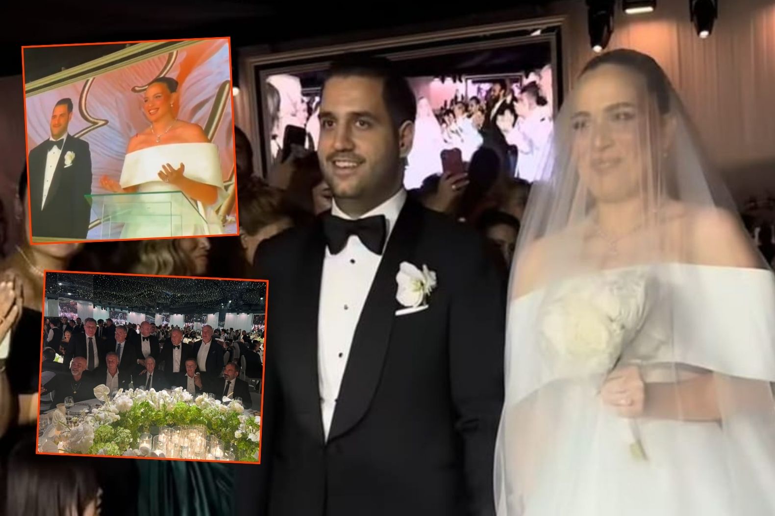 Ahlatcı Holding'in veliahtı Ahmet Emin Ahlatcı ve Sinan Engin'in kızı Elif Engin, holdingin rafineri bahçesinde düğün yaptı