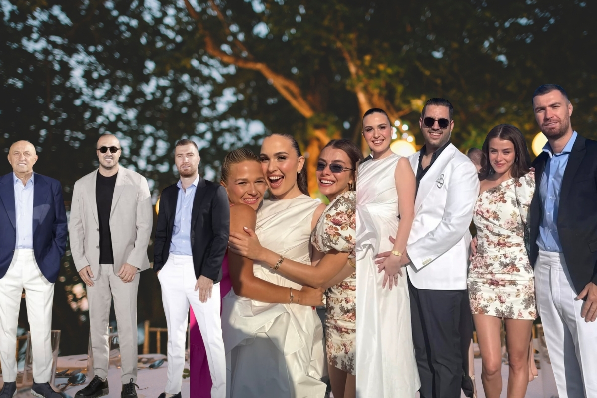 Sinan Engin’in kızı Elif Engin, Ahlatcı Holding’in veliahtı Ahmet Emin Ahlatcı ile dünyaevine girdi