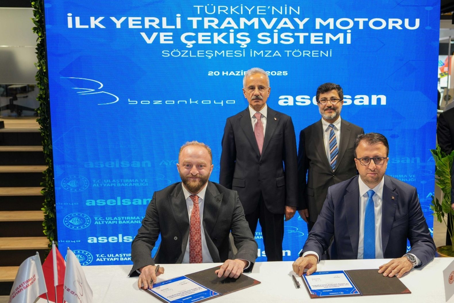 ASELSAN ve Bozankaya ilk yerli tramvay motoru ve çekiş sistemi üretecek