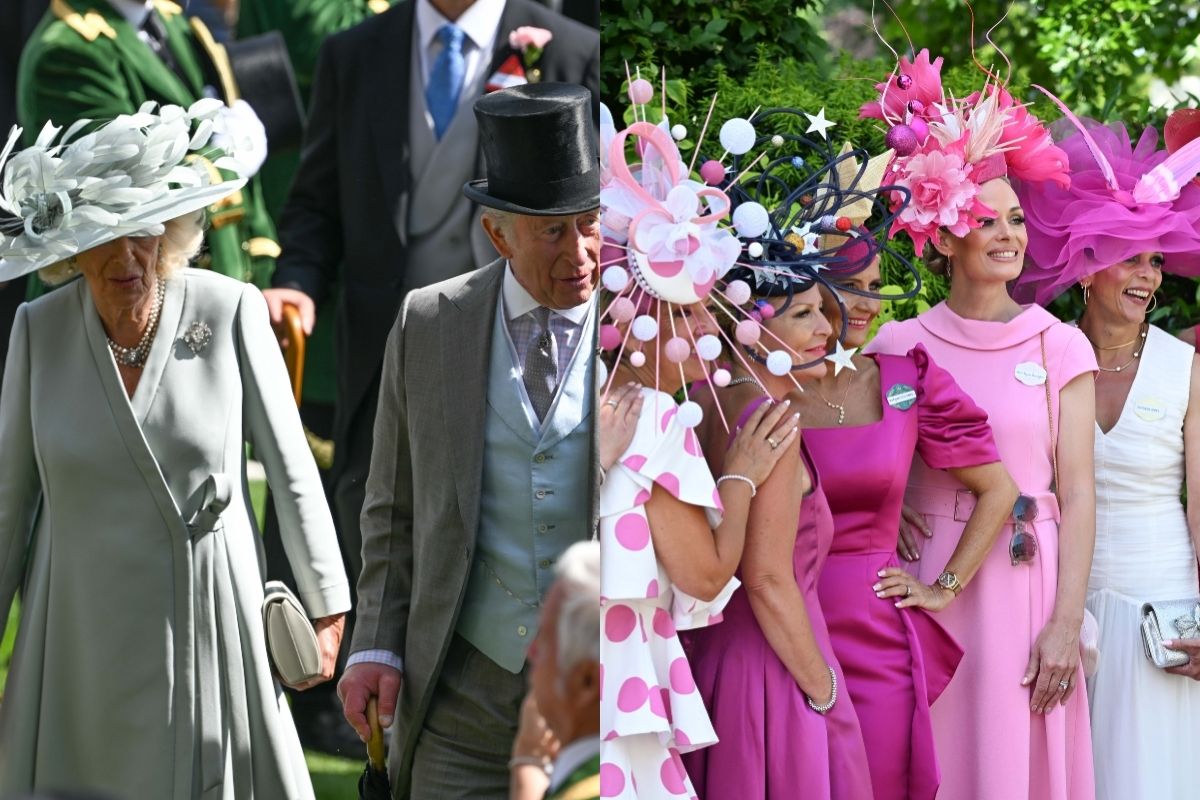 Geleneksel Royal Ascot at yarışları renkli görüntülere sahne oluyor