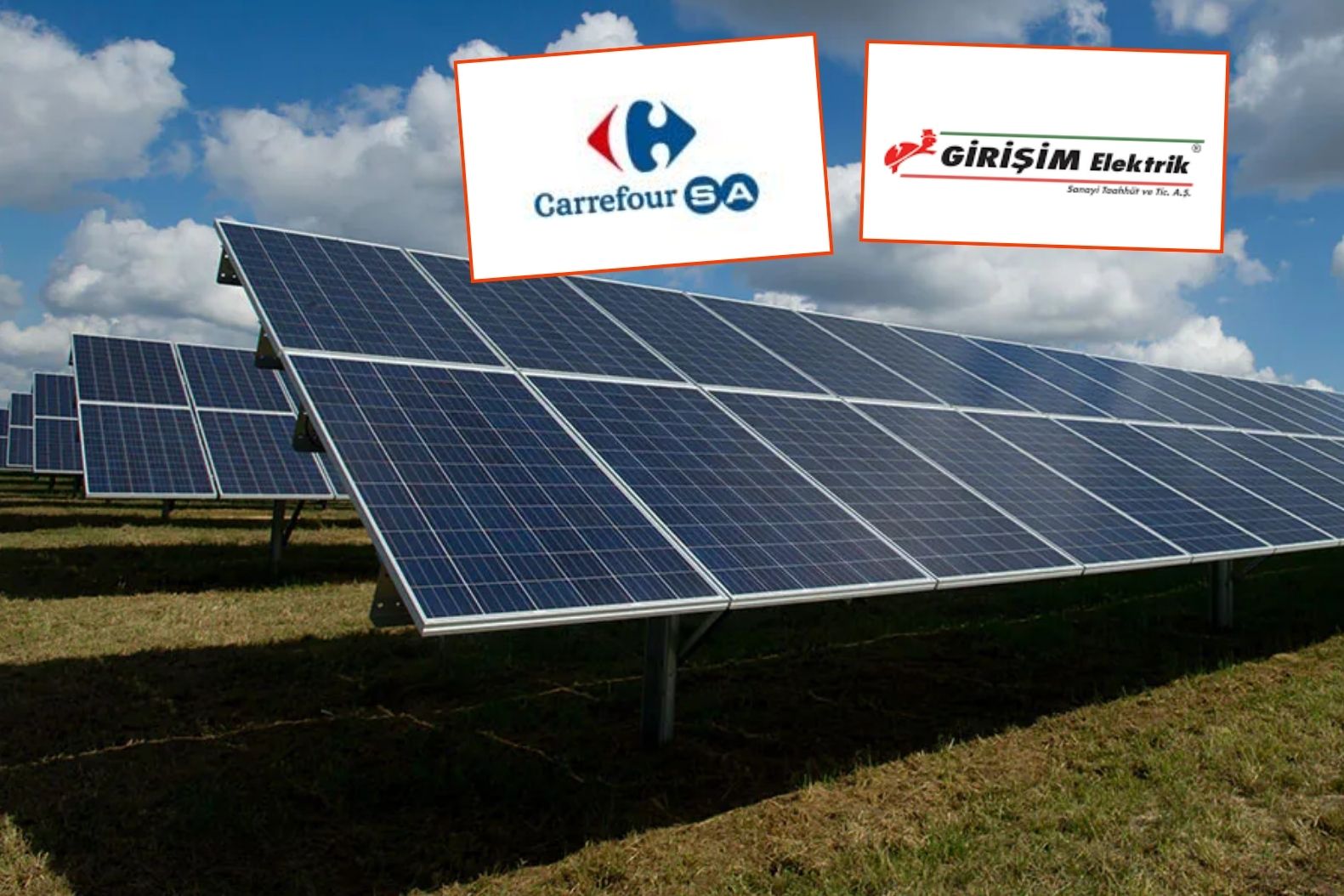 CarrefourSA, Şanlıurfa'da güneş enerjisi santrali projesi için Girişim Elektrik'le sözleşme imzaladı