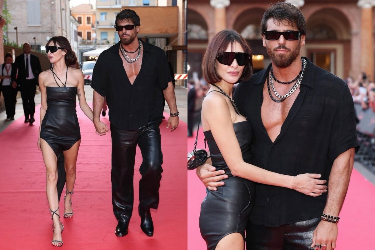 Can Yaman, DJ sevgilisi Sara Bluma ile İtalya’da düzenlenen festivalde görüntülendi