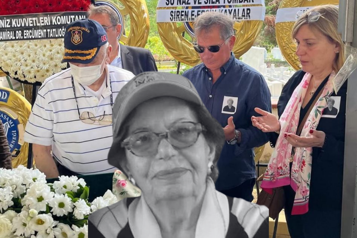 Monaco saray danışmanı Hülya Biren'in anne acısı: Emekli gazi amiral Işık Biren'in eşi Atiye Ülker Biren son yolculuğuna uğurlandı