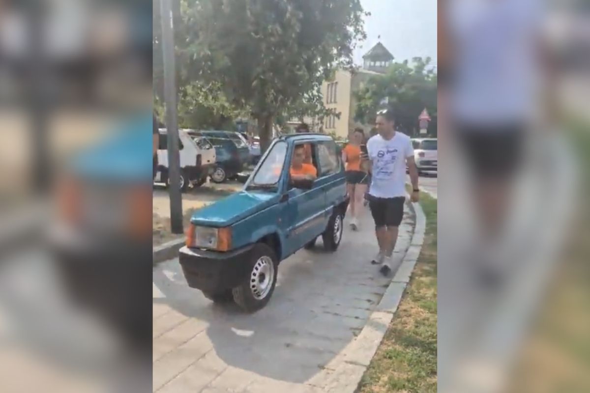 İtalyan mucit dünyanın en ince arabasını yaptı