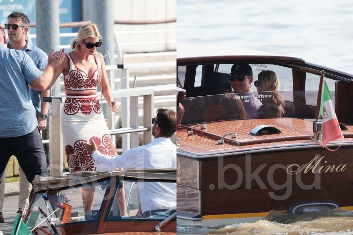 Ivanka Trump, ailesiyle birlikte Jeff Bezos ve Lauren Sanchez'in düğünü için Venedik'e geldi