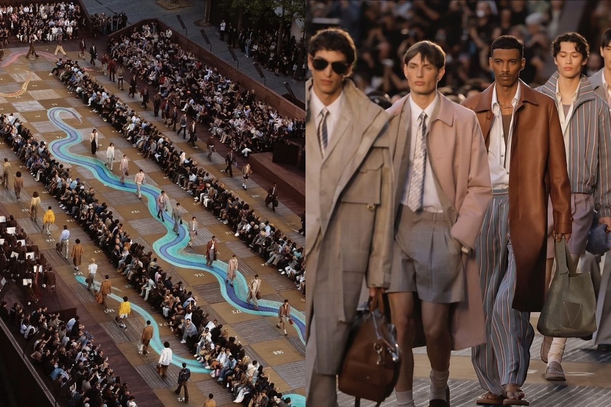 Paris Fashion Week'te Louis Vuitton’ın Erkek İlkbahar-Yaz 2026 prömiyeri yapıldı
