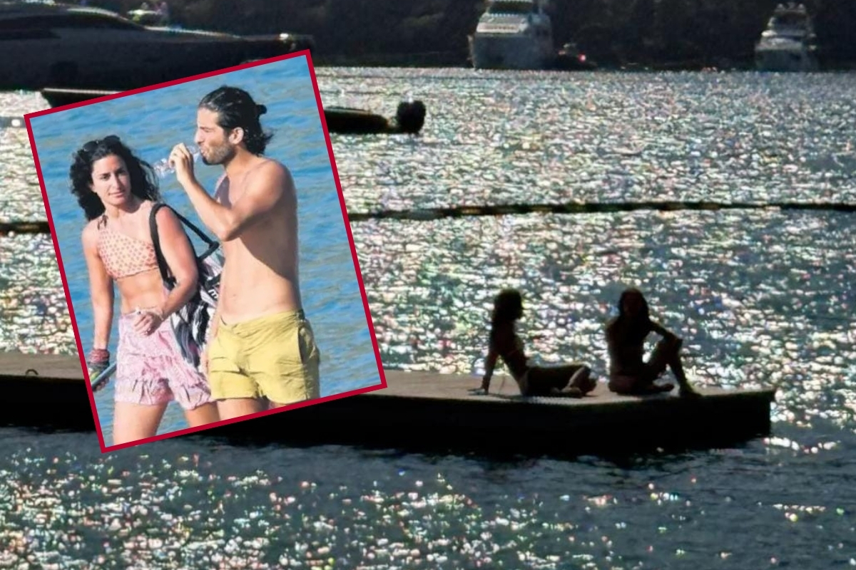 Eski İşletmeci Murat Kazancıoğlu, modacı Vanessa Sason ile Bodrum’da tatil keyfi yaşıyor