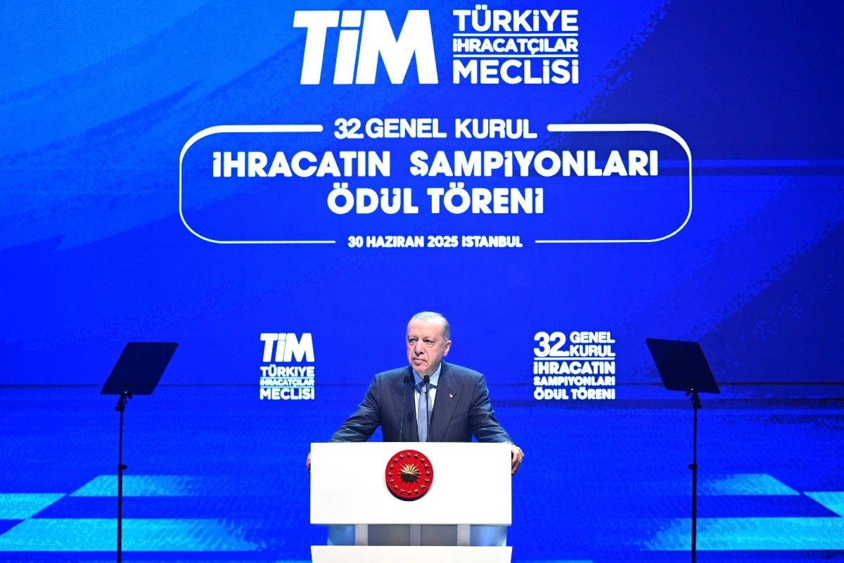 Erdoğan'dan İhracatın Şampiyonları töreninde kritik açıklamalar