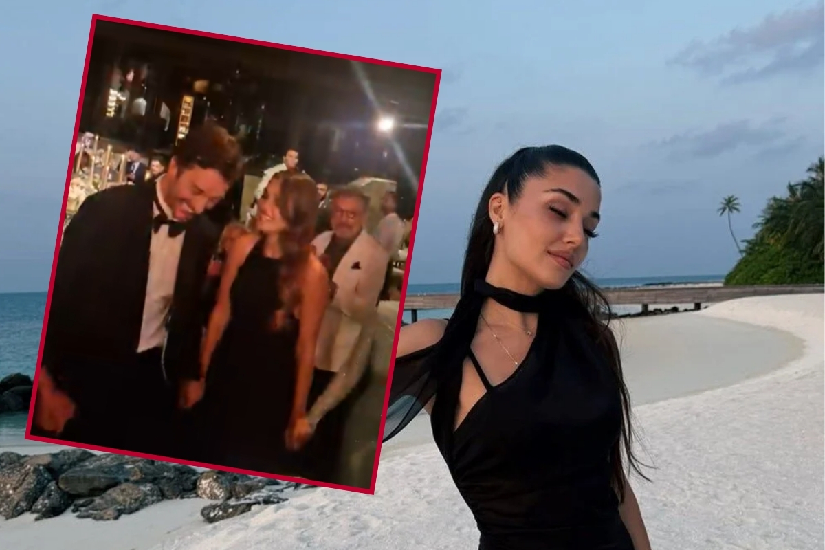 Feyyaz Şerifoğlu ve Merve Dinçkol’un düğününde Hande Erçel’in horon şovu gündem oldu