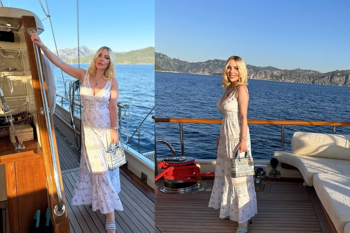 Merve Arkas'tan tekne pozları geldi