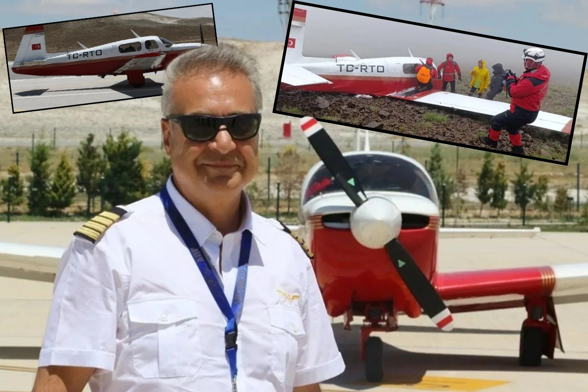 Kaçkar Dağları'nın zirvesine düşen uçağın pilotu Mehmet Demirci, barış ve bayrak hayaline uçamadı