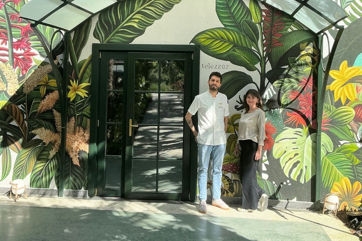 Kuzguncuk'taki Abdülmecid Efendi Korusu'nun içinde yer alan, şehrin gürültüsünden izole lokanta Telezzüz, gastronomiye yeni bir soluk getirdi