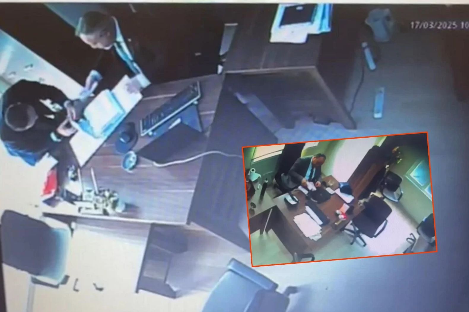 İstanbul Beylikdüzü'nde şirketlerden rüşvet isteyen vergi müfettişleri kamerada