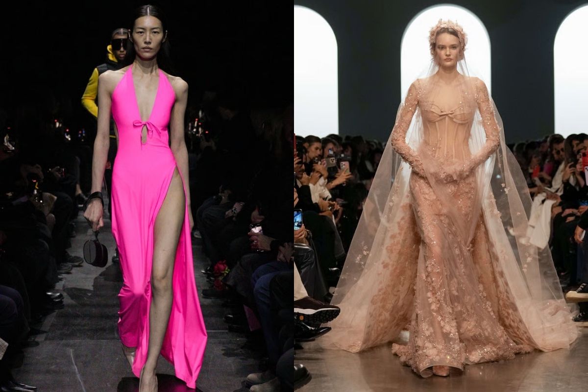 Paris Haute Couture mücevherli ama sessiz