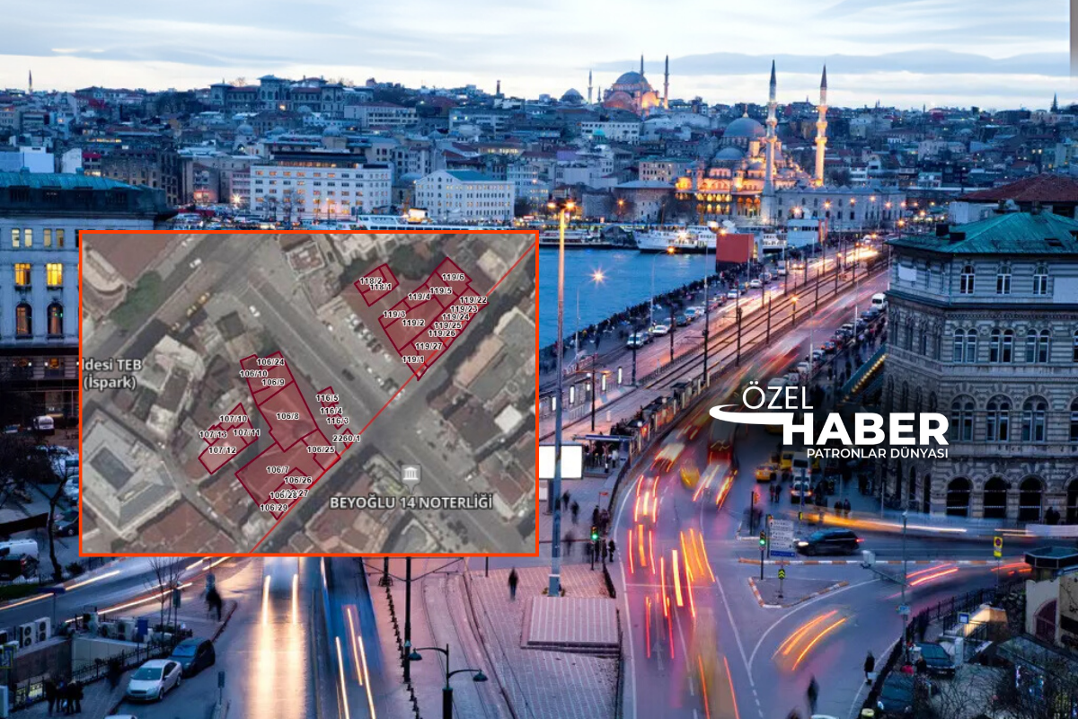 İstanbul'un kalbinde satılık 32 parsel: Karaköy’de dev özelleştirme hamlesi