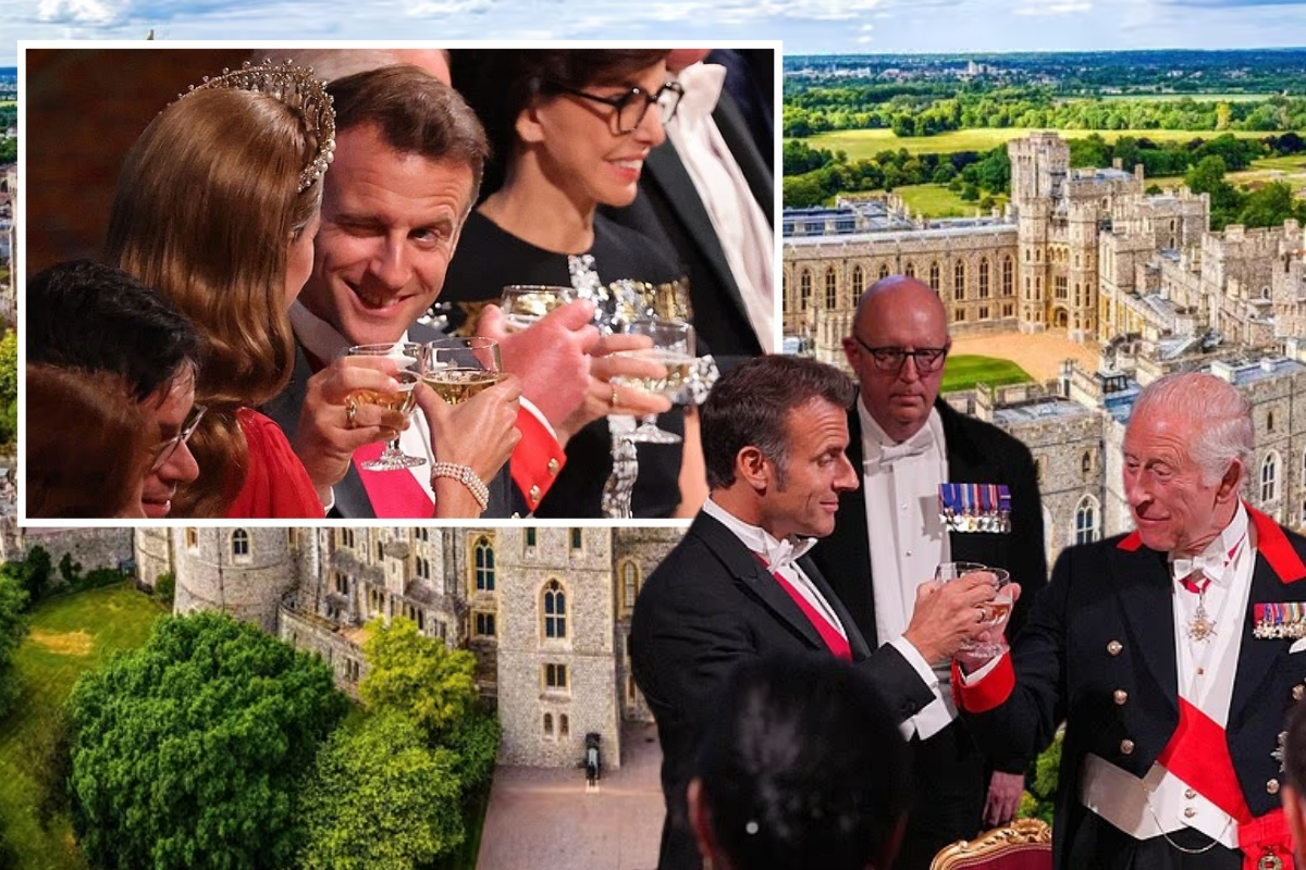 Windsor’da diplomasi ve zarafet bir arada: Macron’un Kate Middleton’a baktığı an dünya basınında olay yarattı