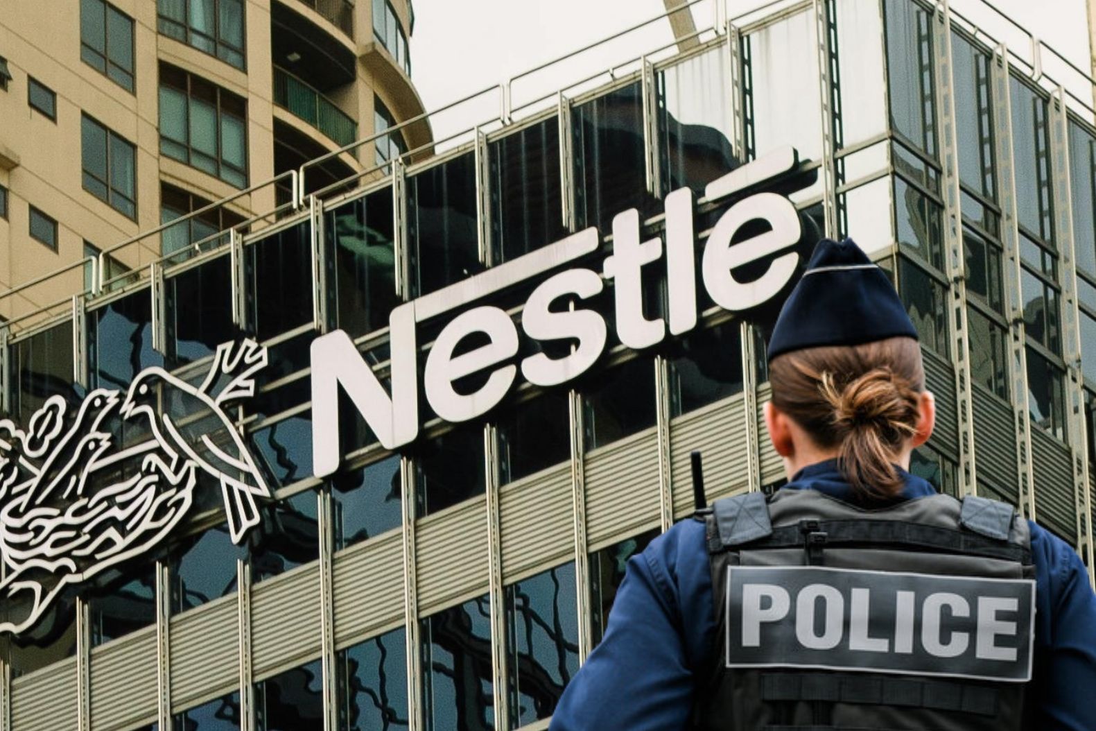 Nestle Grubu'nun Fransa'daki merkezine polis baskını