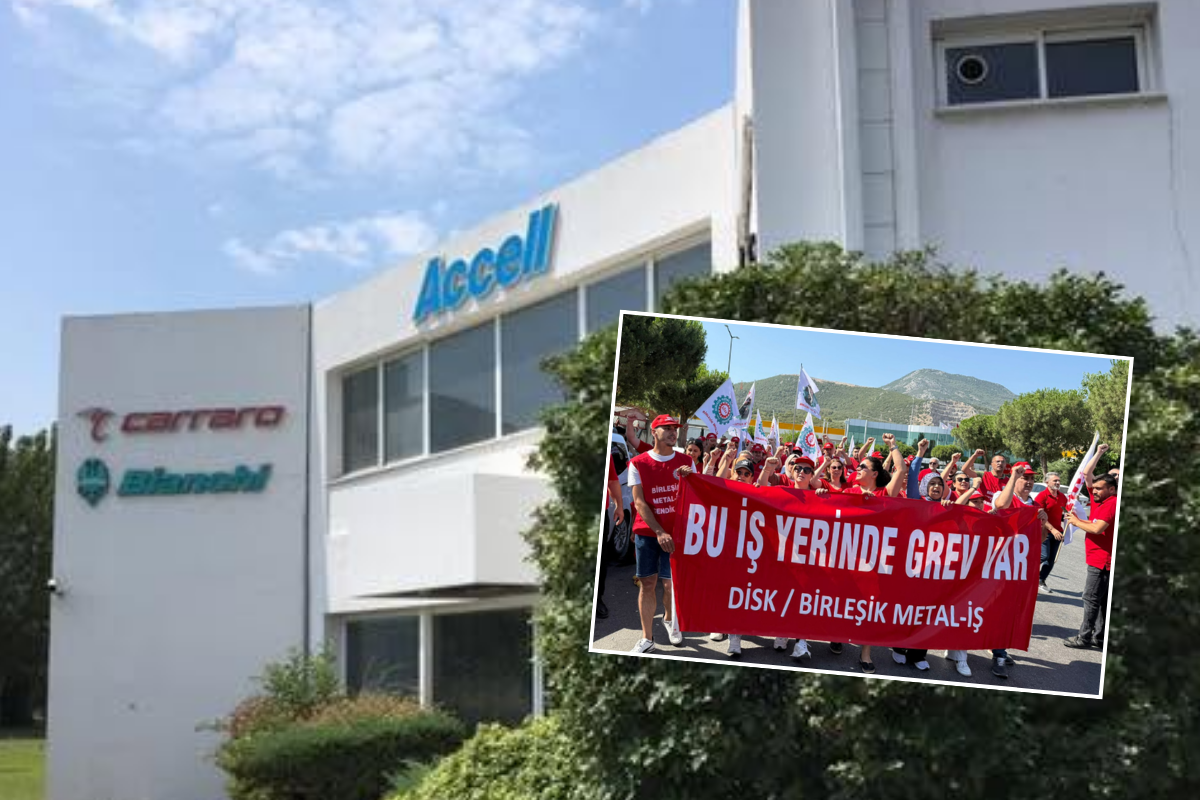 Bisan’ın ABD’li sahibiden Türkiye’deki haklarını satın aldığı Accell Bisiklet’te işçiler greve çıktı