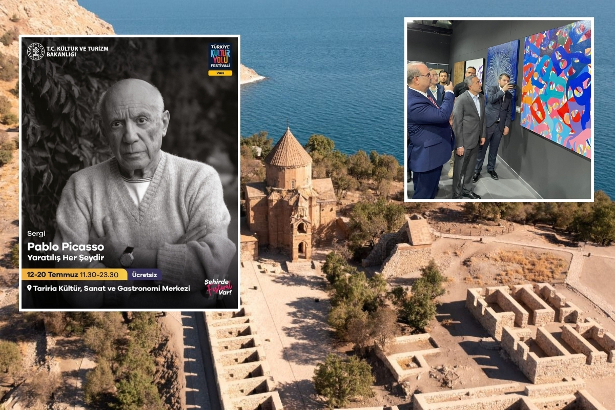Van Kültür Yolu Festivali sanat ve Picasso ile başladı