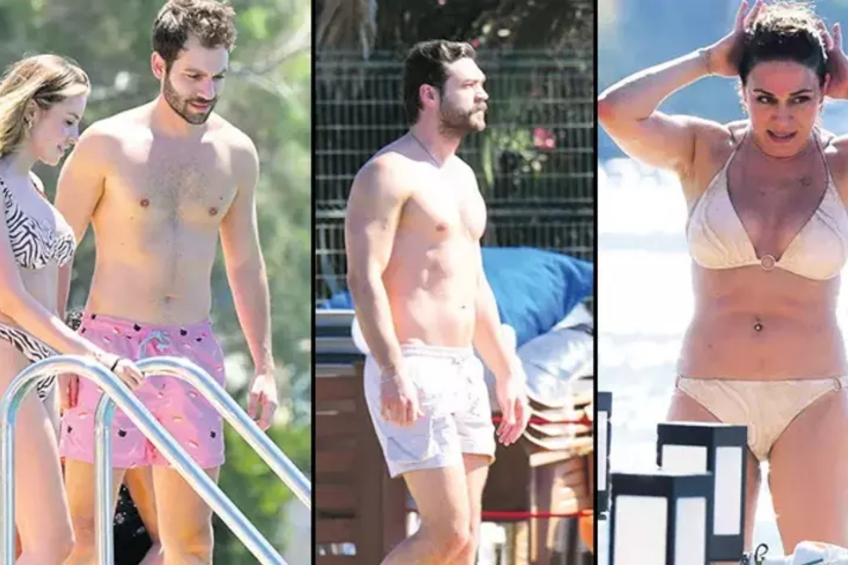 Bodrum plajlarında ‘ünlüler geçidi’