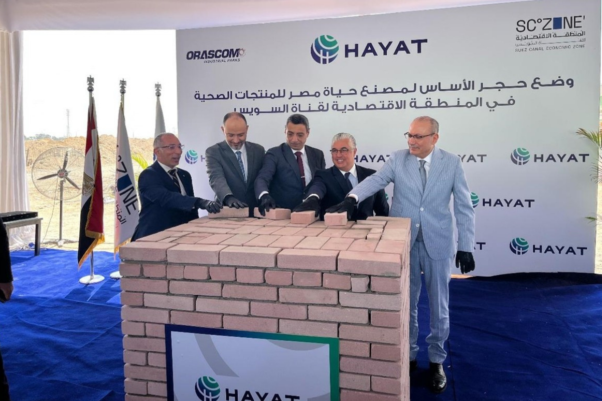 Hayat Kimya Mısır’a altıncı fabrikasının temelini attı
