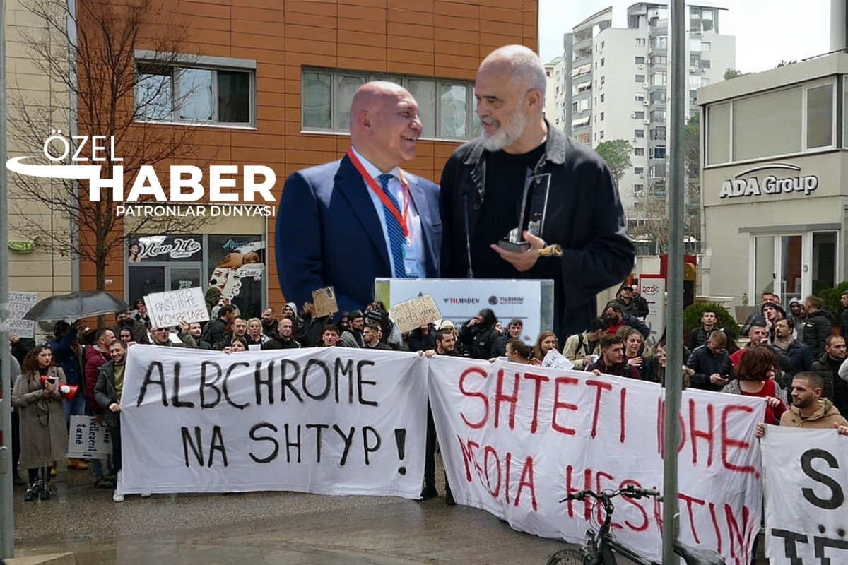 Yüksel Yıldırım’ın sahibi olduğu Avrupa’nın en önemli krom şirketlerinden Albchrome’de çalışanlar greve gitti