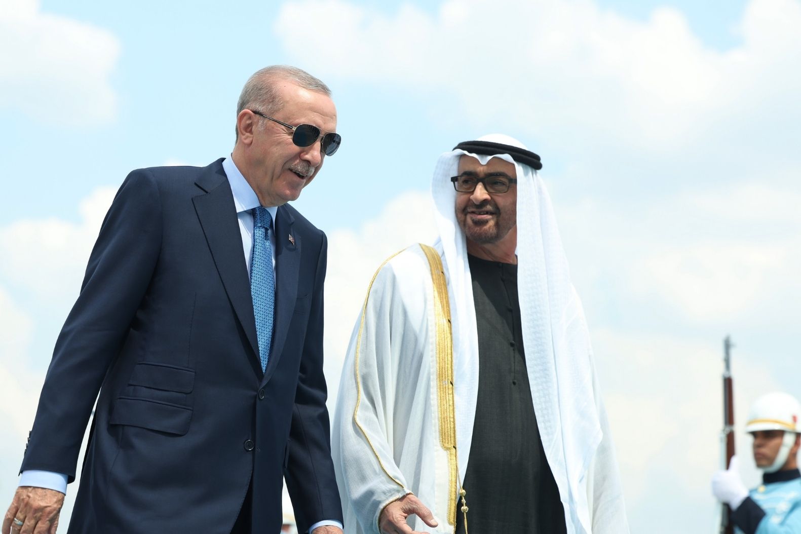 Cumhurbaşkanı Erdoğan ile BAE lideri El Nahyan bir araya geldi, 7 anlaşma imzalandı