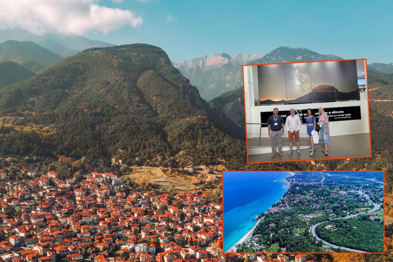 Yunan mitolojisinin merkezi Olimpos Dağı'nın bulunduğu Pieria, tanıtım için Türk influencer'ları ağırladı bol bol yedirip içirip gezdirdi