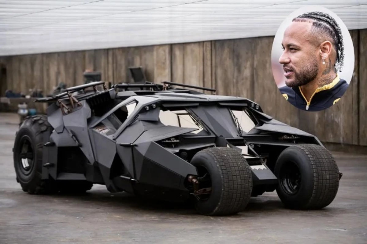 Sakatlıktan yeşil sahalara golle dönen Neymar, yollara da Batmobile ile döndü