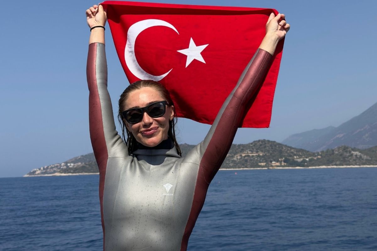 Şahika Ercümen, Serbest Dalış Türkiye Şampiyonası'nda 4'te 4 altın madalya kazandı