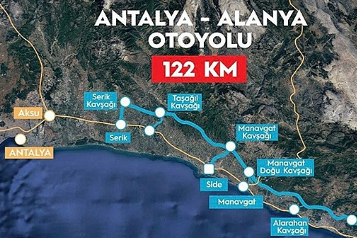 Ulaştırma Bakanı Abdulkadir Uraloğlu Duyurdu: Antalya-Alanya Otoyolu projesiyle bölgenin turizm, tarım ve lojistik potansiyeli artacak
