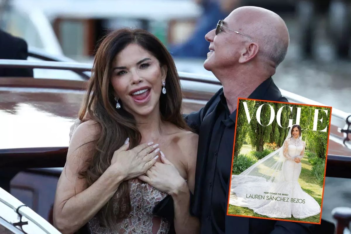 Jeff Bezos'tan eşi Lauren Sanchez'e Vogue hediyesi