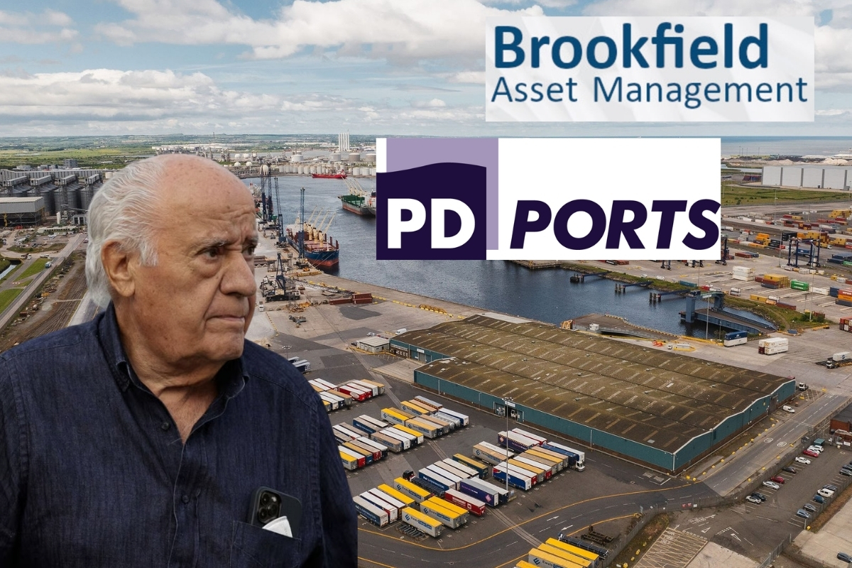 Amancio Ortega’dan stratejik hamle: Pontegadea, Brookfield’dan İngiliz liman şirketi PD Ports’un yüzde 49’unu aldı