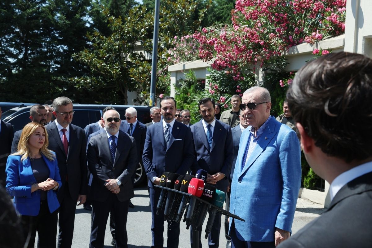 Cumhurbaşkanı Erdoğan: Çok büyük bir felaketle karşı karşıya kaldık