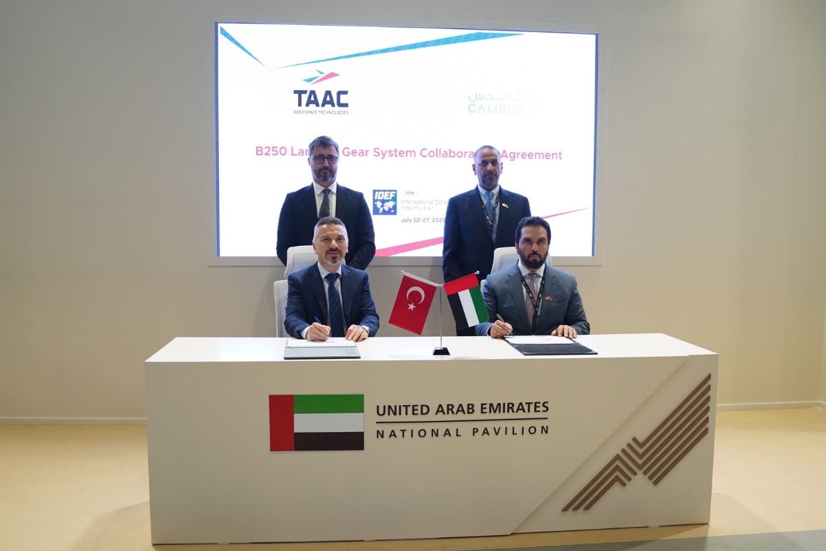 TAAC ve CALIDUS’tan İniş Takımı Sistemleri’nde stratejik iş birliği