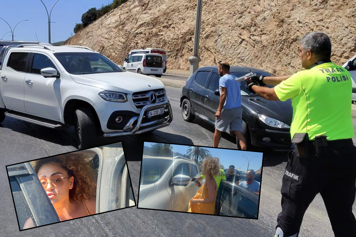Kedisi yüzünden kabin memuruna saldıran Dilan Çıtak bu kez otomobilini polisin üzerine sürdü, ateş açılarak durduruldu