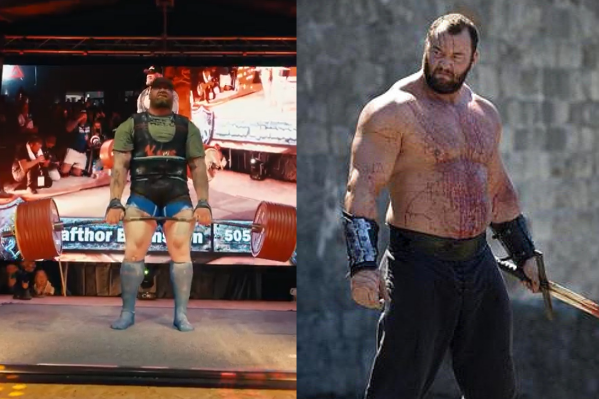 Game of Thrones'ta The Mountain karakterini canlandıran Hafthor Bjornsson dünya rekoru kırdı