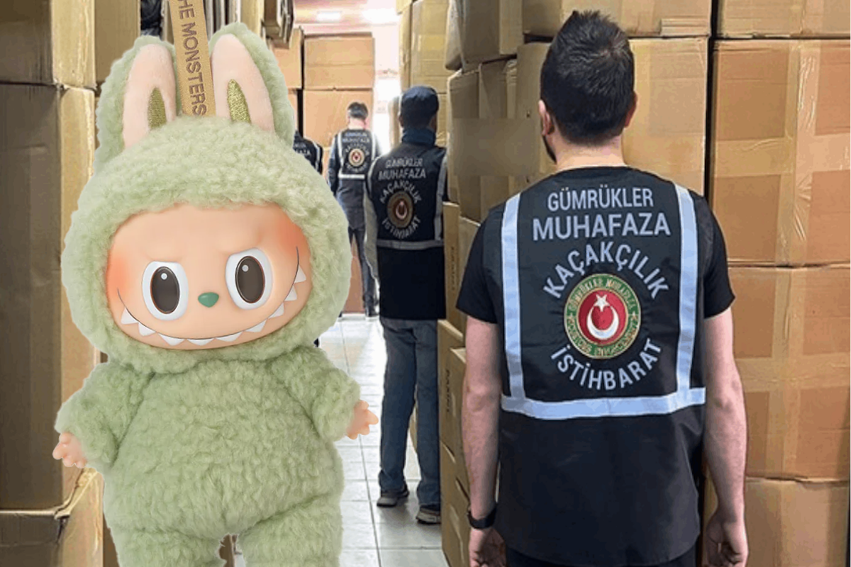 Gümrükte 659 bin TL'lik 'Labubu' operasyonu