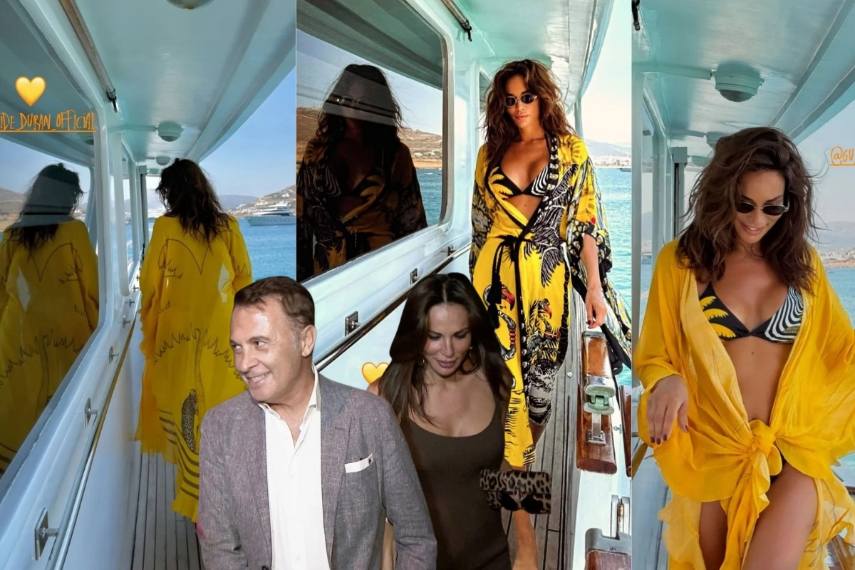 Güzide Duran'dan Fikret Orman'ın yatından yeni pozlar geldi