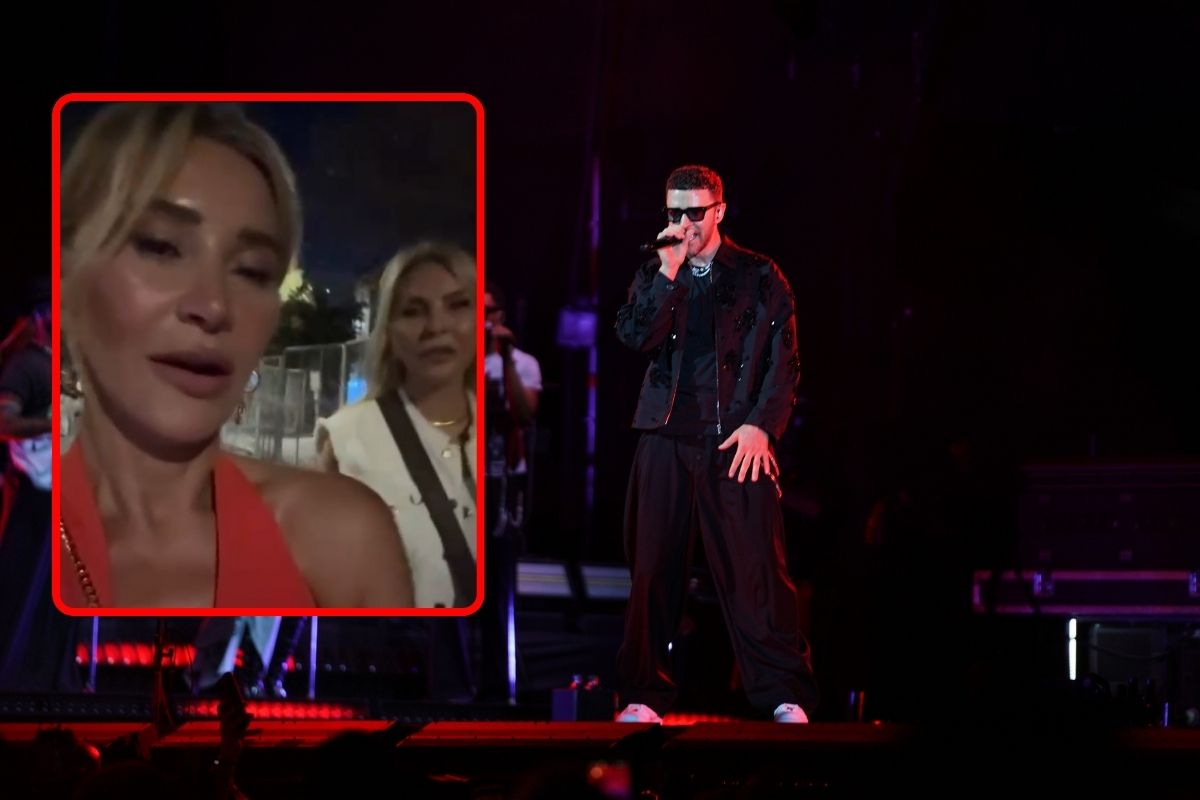 Arzu Sabancı, Justin Timberlake’in konserinde kalabalığa yakalandı